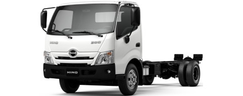 <p>Camión Blanco Hino XZU 717</p>