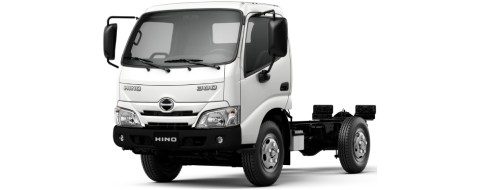 <p>Camión Blanco Hino City 515 MT/AT</p>