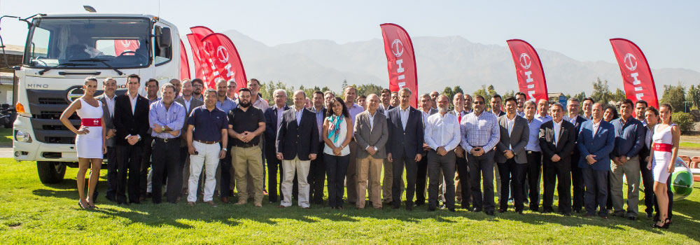 Equipo Hino en Convención Planificación 2019