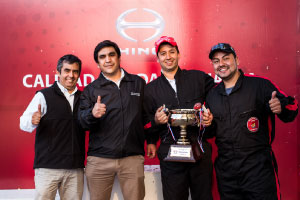 Ganadores del Skill Contest Hino
