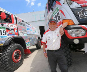 Conductor Hino Yoshimasa Sugawara, Dakar 2019