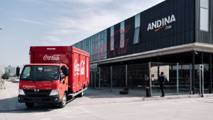 Camión Hino para Coca Cola